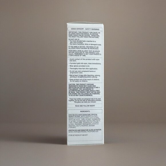 Kristin Ess Hair Signature Gloss β Crystal Quartz (Clear Shine Treatment Kit) - Picture 4 of 5